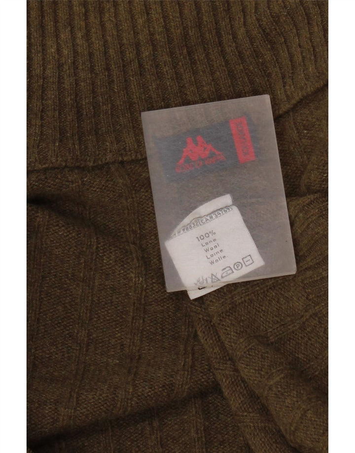 Kappa muški kardigan džemper 2XL kaki vuna