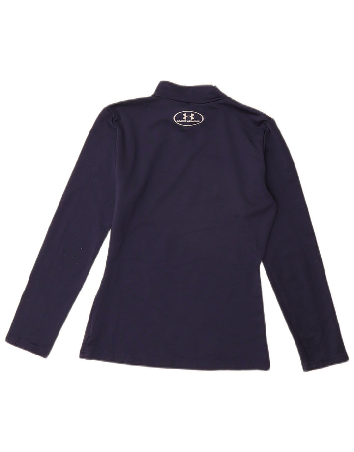 UNDER ARMOUR Cold Gear majica za dječake dugih rukava 9-10 godina Srednje tamnoplava