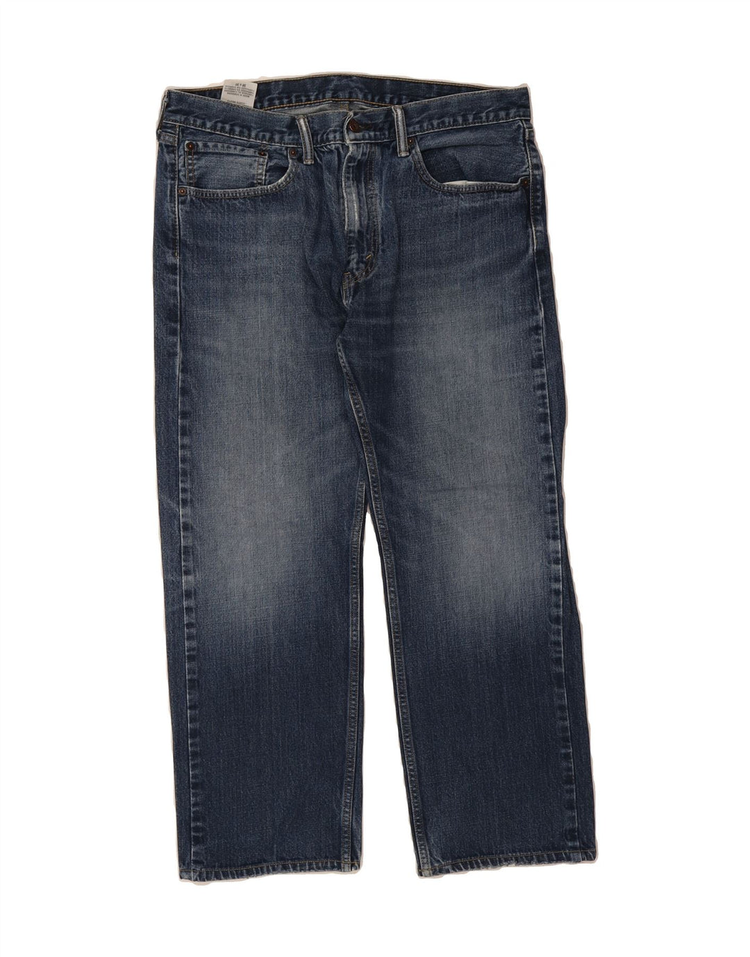 LEVI'S Mens 505 Straight Jeans W36 L26 Blue Cotton Vintage Levi's and Second-Hand Levi's from Messina Hembry 