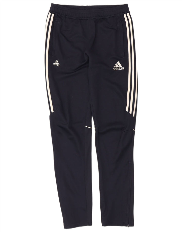 Adidas Hlače za trenirku za dječake 15-16 godina tamnoplave poliesterske