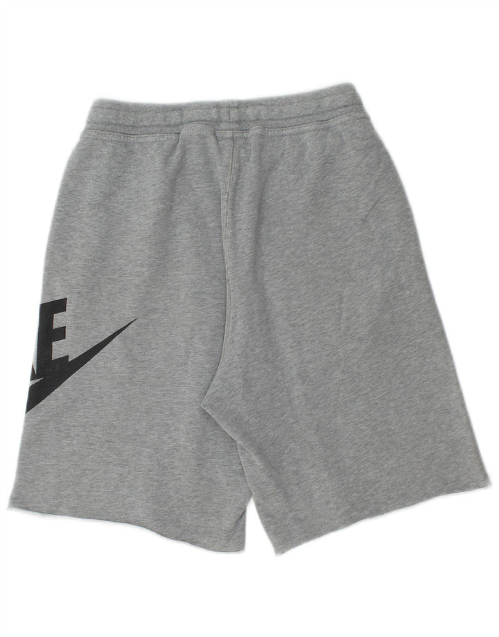 Nike Boys Graphic Sport Shorts 12-13 Years Large Grey Pamuk