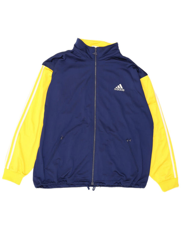 Adidas muška trenirka Graphic Gornja jakna UK 48/50 XL tamnoplava boja