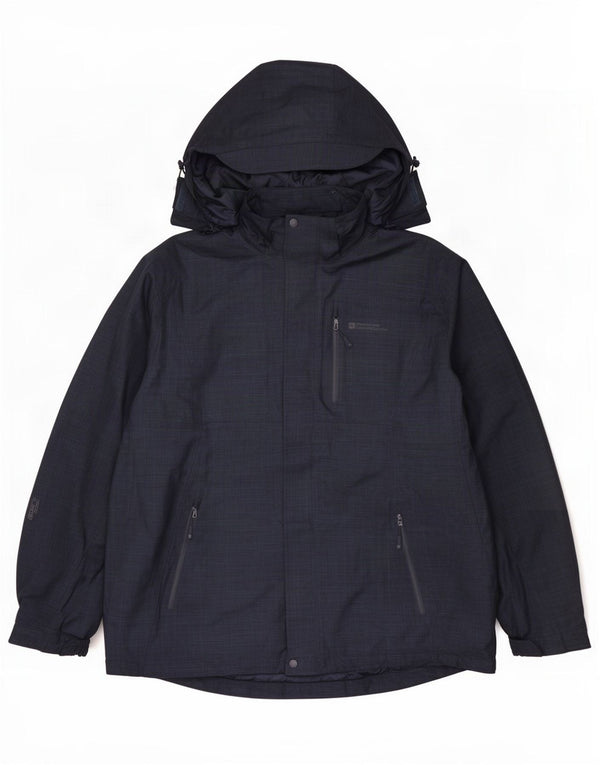 Mountain Warehouse muška vjetrovka s kapuljačom UK 42 XL tamnoplava