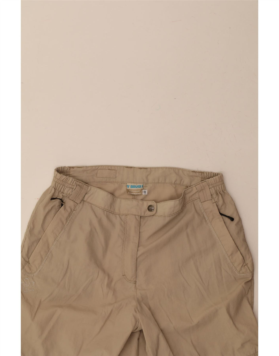 BRUGI Womens Chino Shorts IT 48 XL W36  Beige Vintage Brugi and Second-Hand Brugi from Messina Hembry 