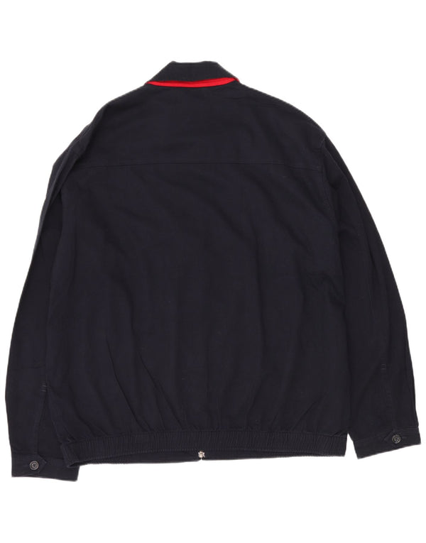 Chaps muška bomber jakna UK 40 Large tamnoplavi pamuk