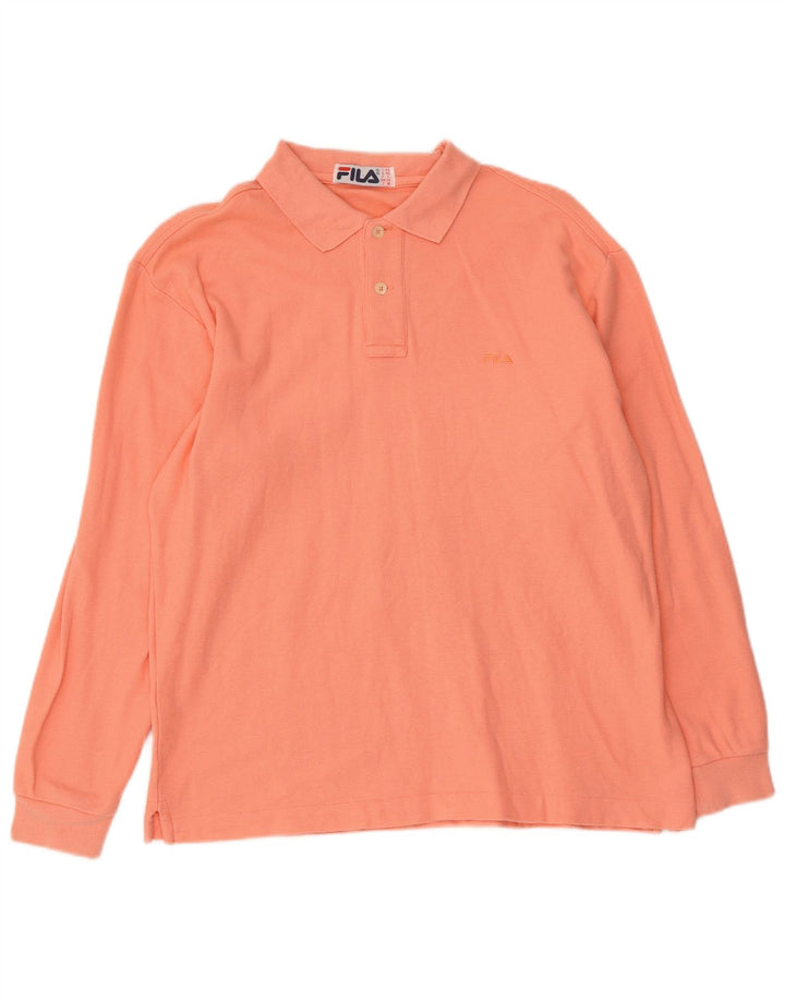 Fila muška polo majica dugih rukava IT 46 mala narančasta