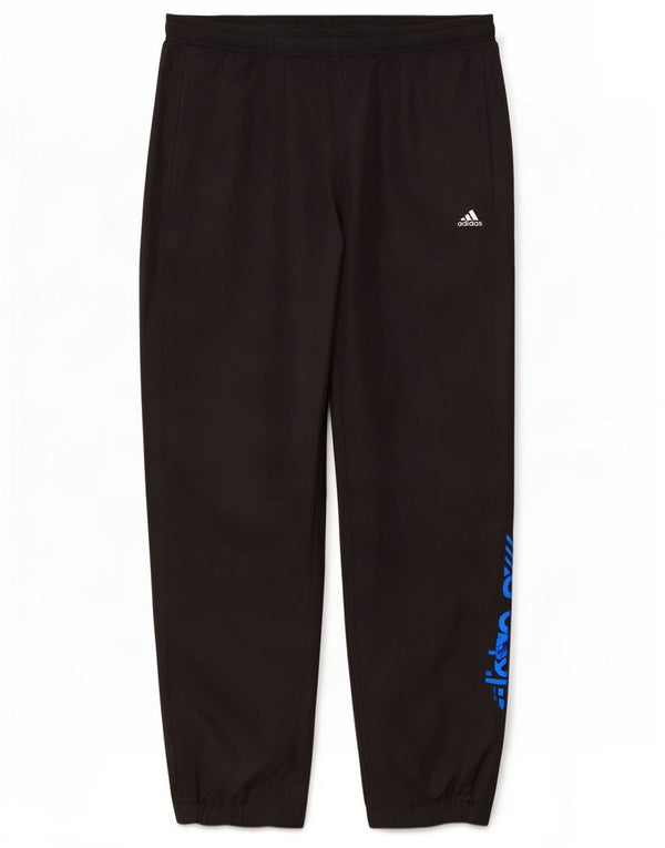Adidas muške trenirke Climalite hlače Joggers Srednji crni poliester