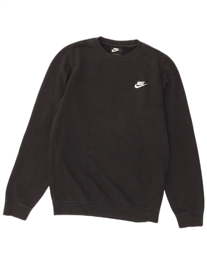 Nike muški džemperi XS crni pamuk