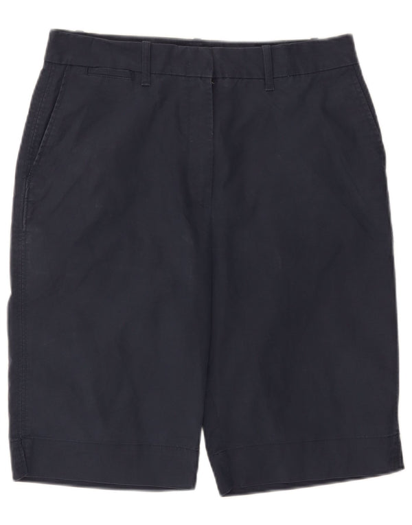 Marks & Spencer ženske chino kratke hlače UK 12 srednje W32 tamnoplavi pamuk