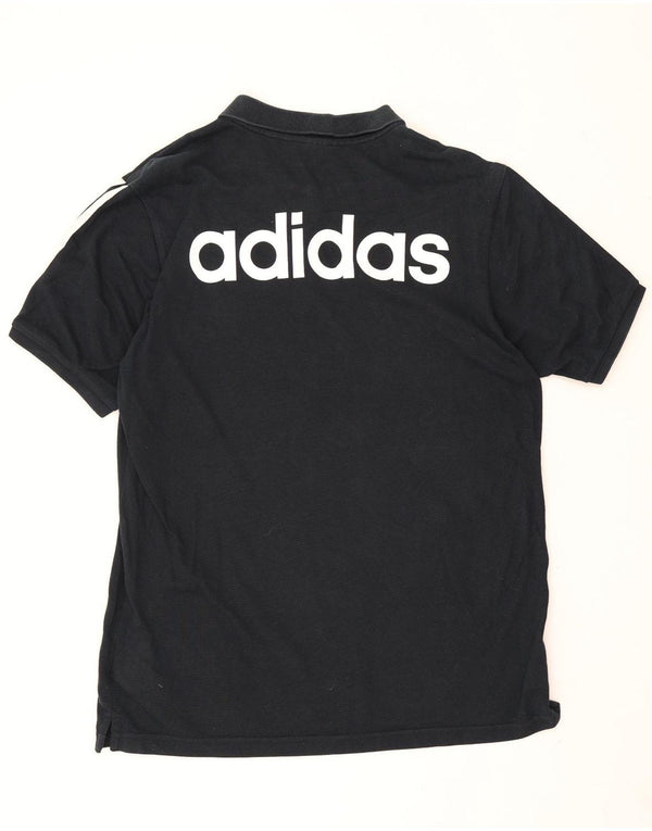 Adidas muška polo majica Climalite Graphic Velika crna pamučna majica