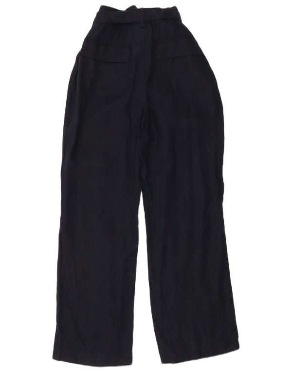 Marks & Spencer ženske hlače visokog struka UK 14 Large W29 L30 tamnoplave