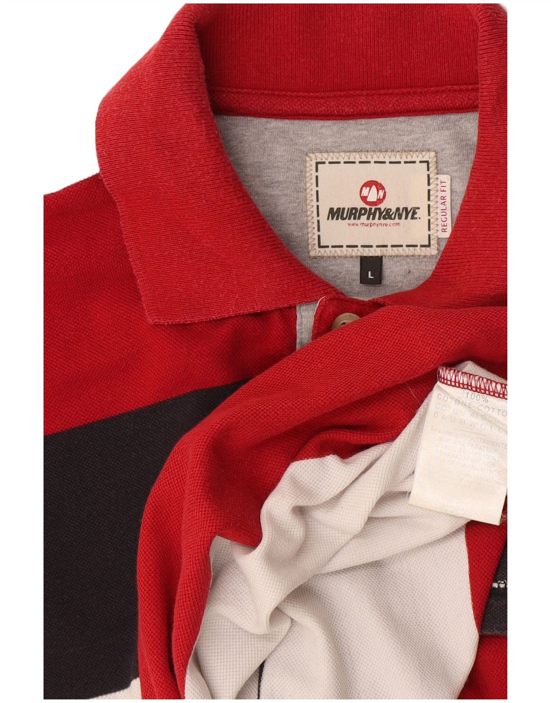 Murphy & Nye muška polo majica standardnog kroja, veliki pamuk na raznobojne pruge