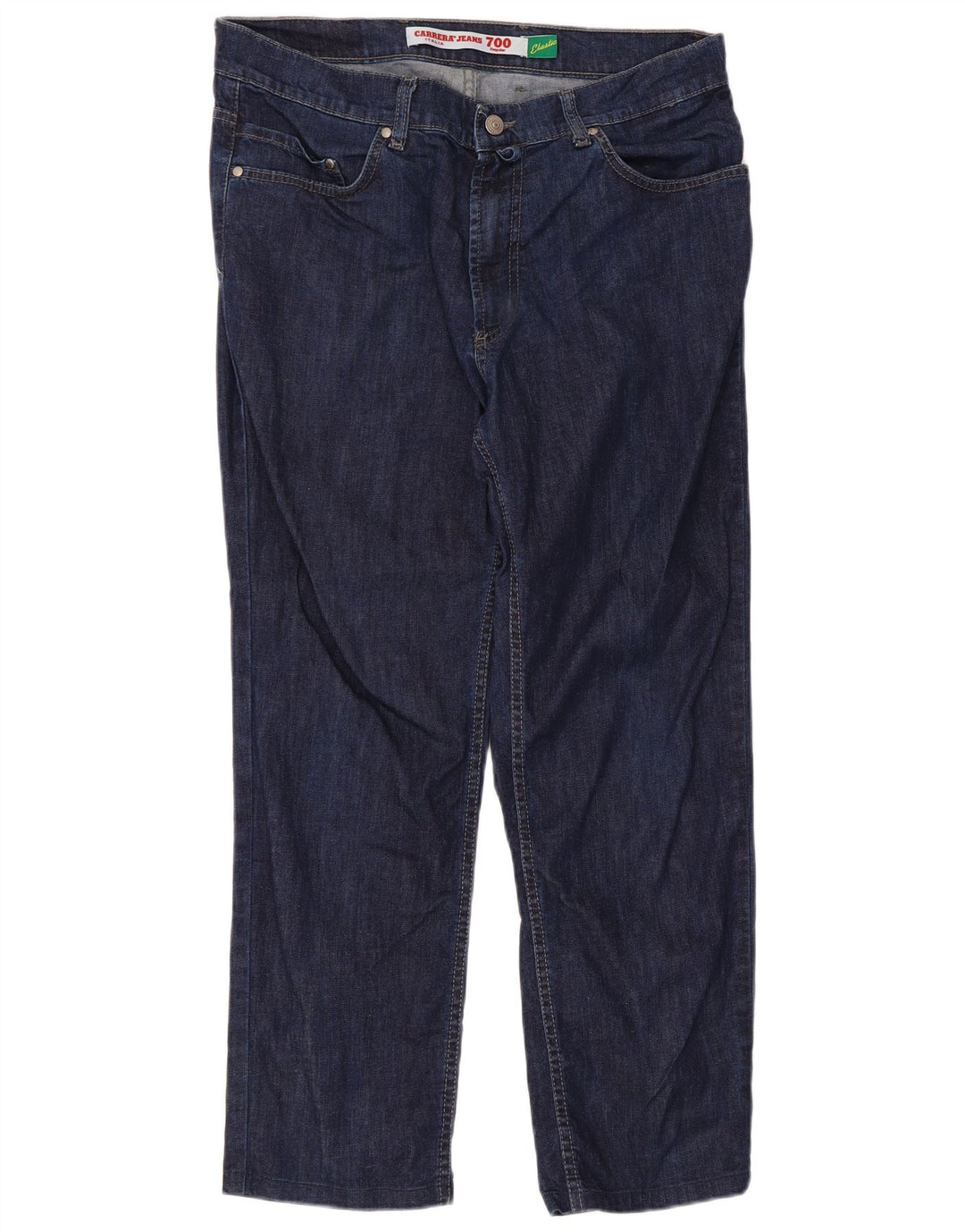 Carrera Mens 700 Regular skraćene traperice W32 L26 tamnoplave