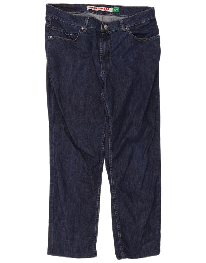 Carrera Mens 700 Regular skraćene traperice W32 L26 tamnoplave