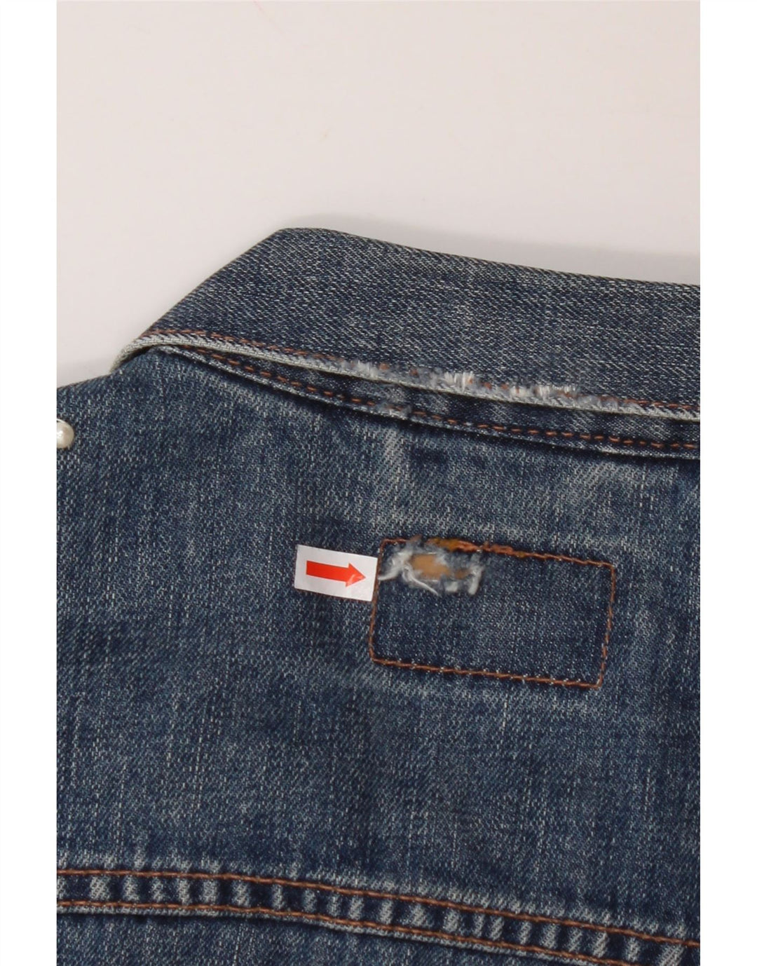 LEVI'S Denim jakna za djevojčice 11-12 godina Large Blue Pamuk