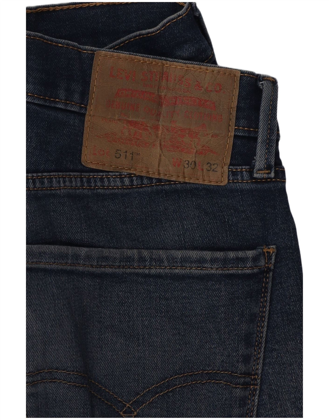 LEVI'S muške 511 uske traperice W30 L32 plavi pamuk