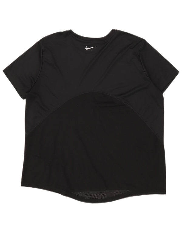 Nike Ženska majica kratkih rukava Dri Fit UK 16 Large Black