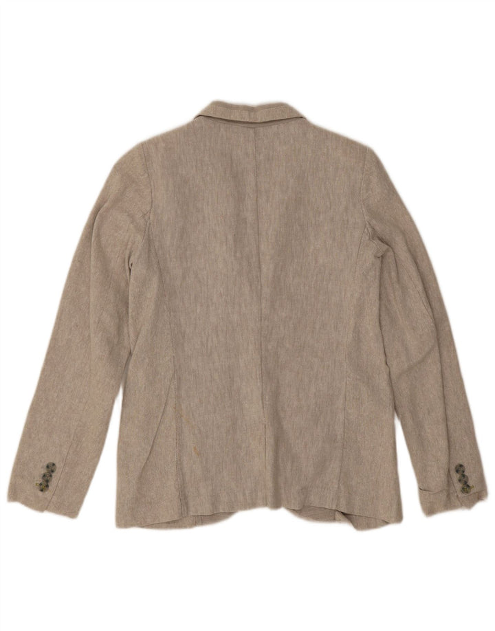 Zara Boys jakna s 2 gumba za 11-12 godina, bež platno