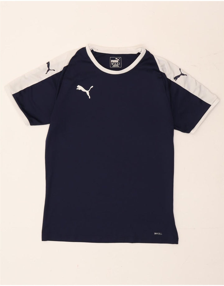 Puma muška majica kratkih rukava Mala tamnoplava boja
