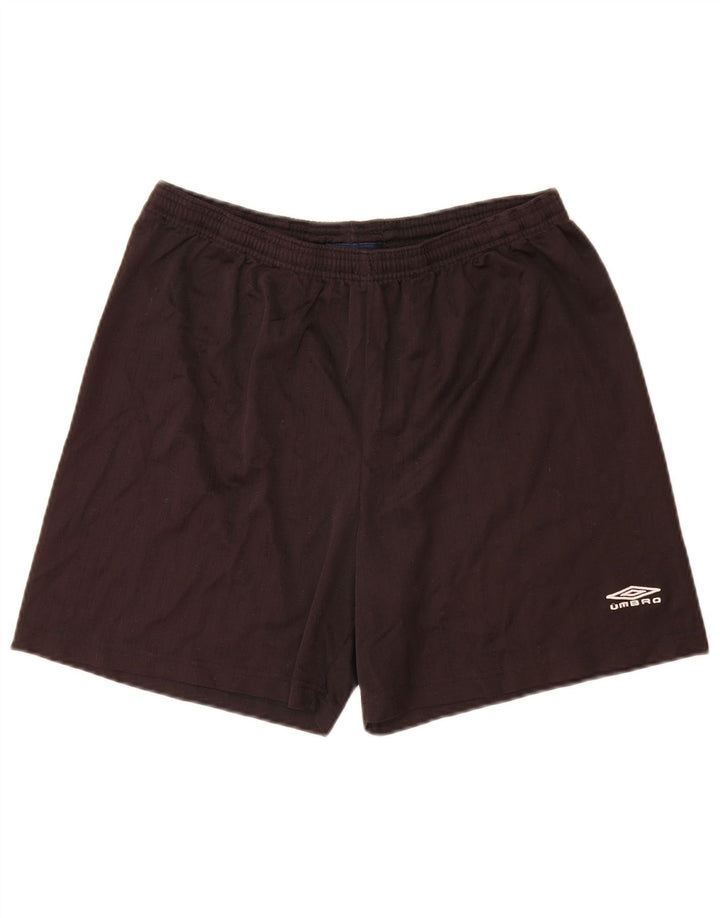 Umbro muške sportske kratke hlače s velikim crnim prugama od poliestera