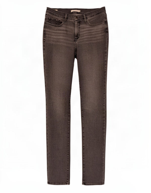Levi's ženske 312 uske traperice W31 L34 sivi pamuk