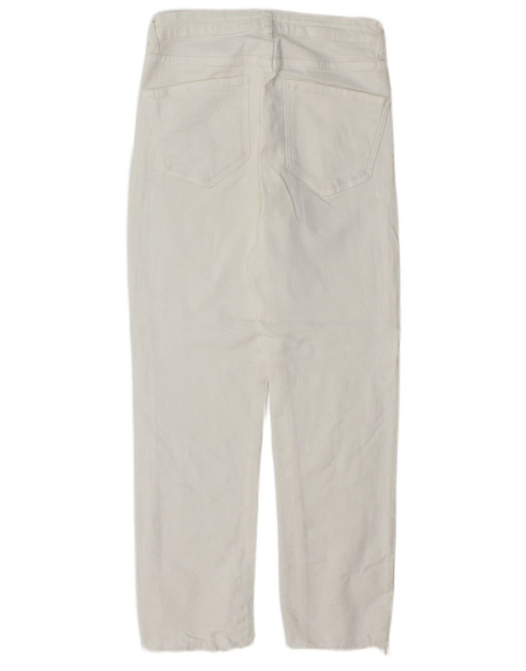 ZARA Womens Straight Jeans EU 36 XS W26 L26 White