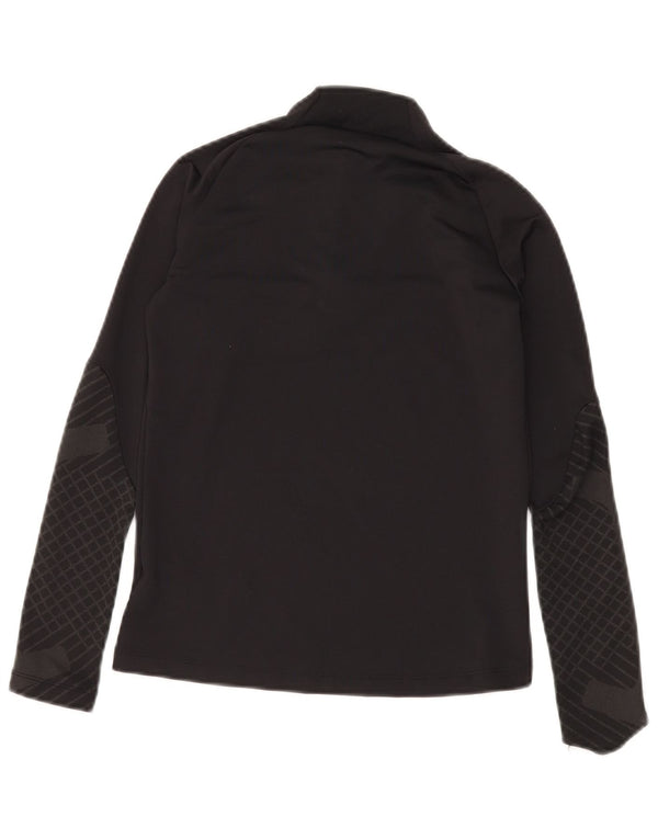 Nike Boys Dri Fit Slim Pullover Trenirka Top 10-11 Years Medium Black