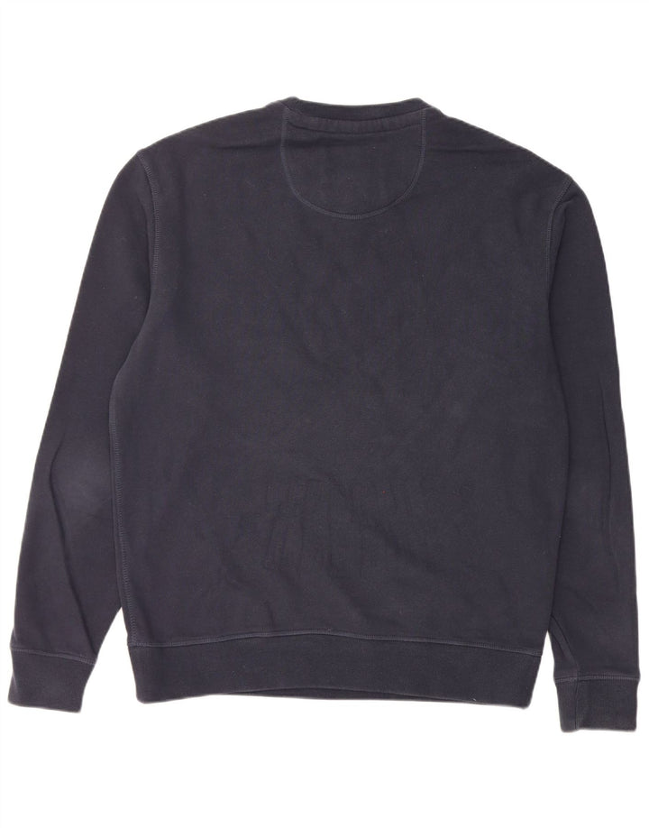 Jack Wills Muška majica s kratkim rukavima Srednji tamnoplavi pamuk