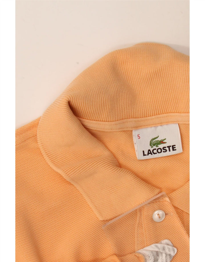 LACOSTE muška polo majica veličine 5 velika narančasta pamuk