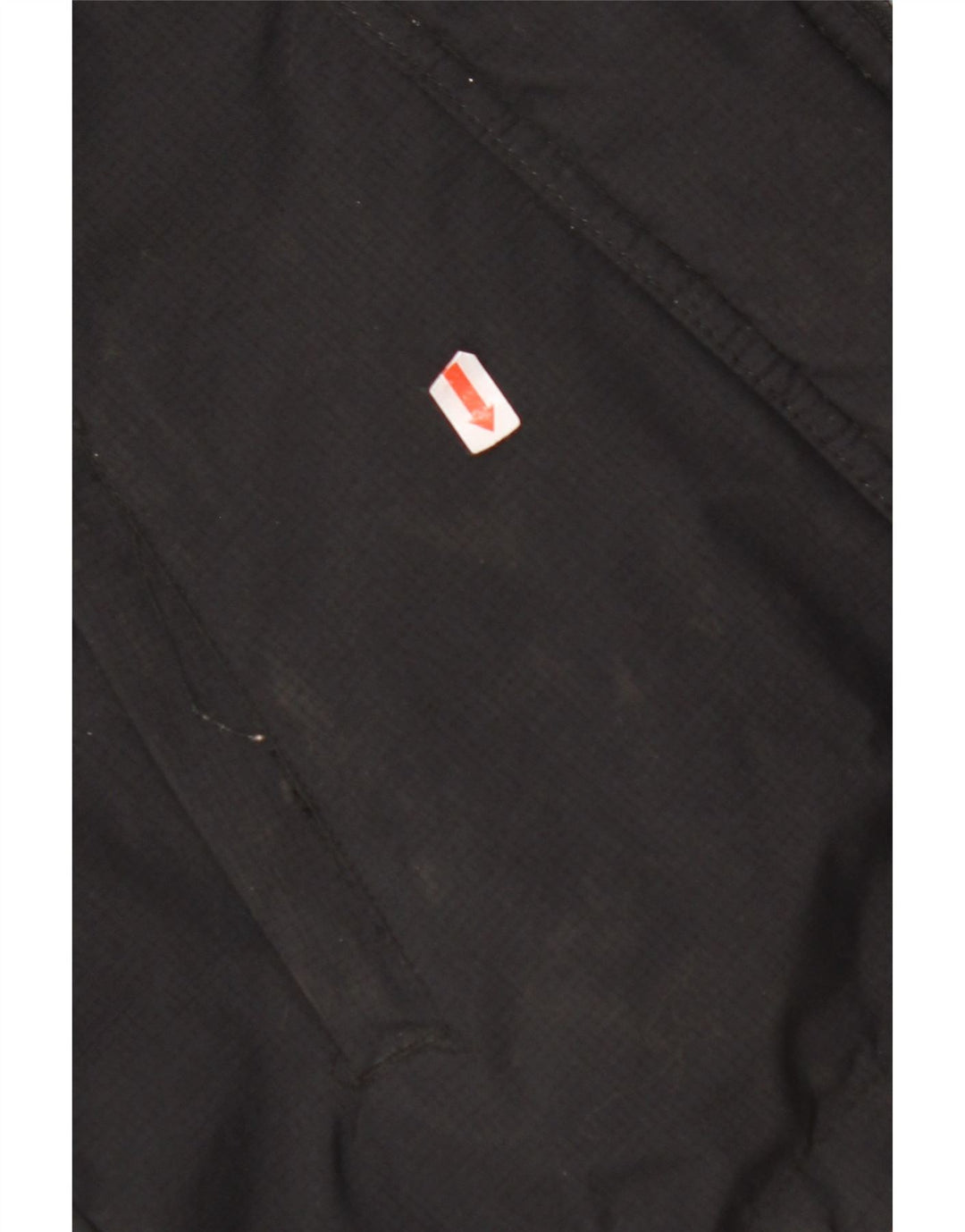 SUPERDRY Womens Windcheater Hooded Rain Jacket UK 10 Small Black Nylon