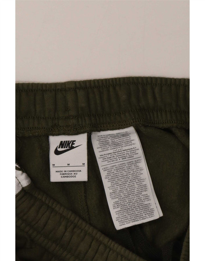 Nike muške grafičke trenirke, hlače za trčanje, srednje kaki boje