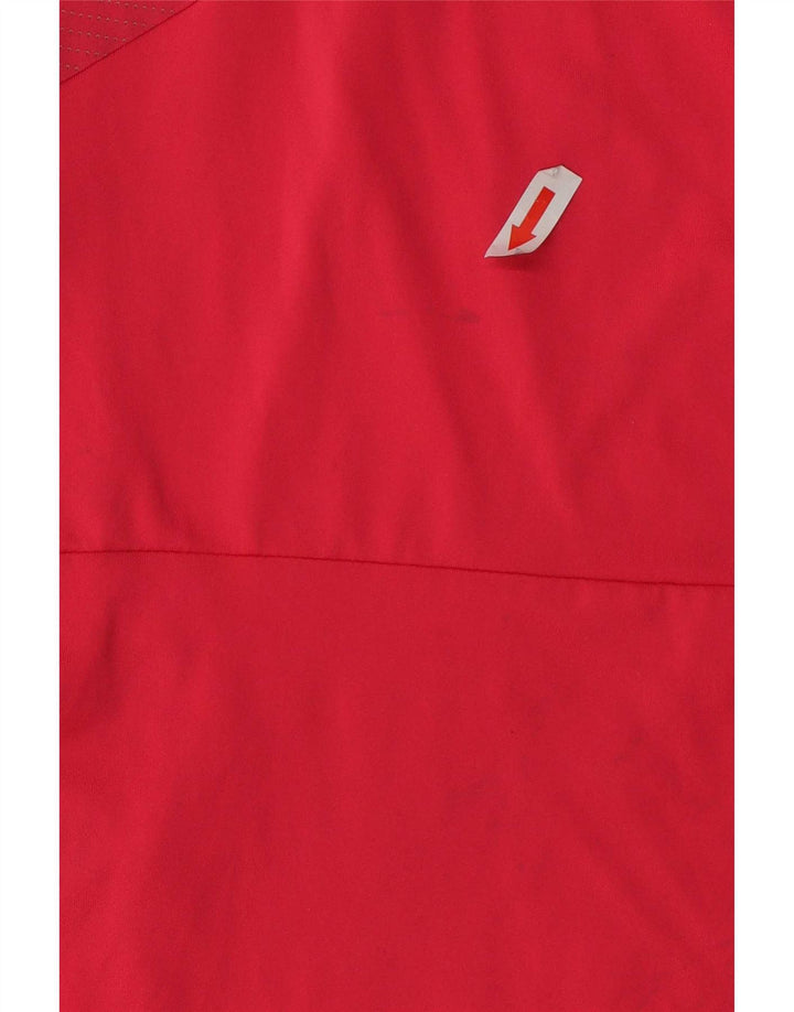 Adidas ženska Climalite majica kratkih rukava UK 10 mali crveni poliester