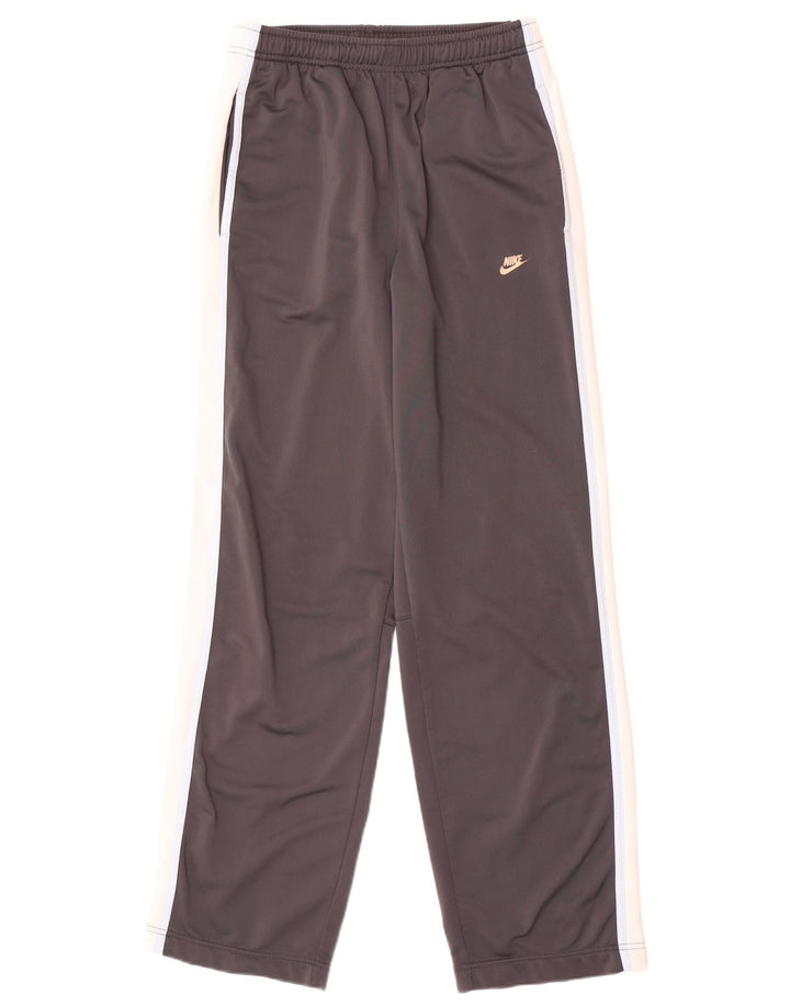 Nike muške hlače za trenirku UK 35/37 male sive boje poliester