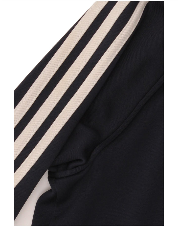 Adidas muška trenirka velika jakna od tamnoplavog poliestera