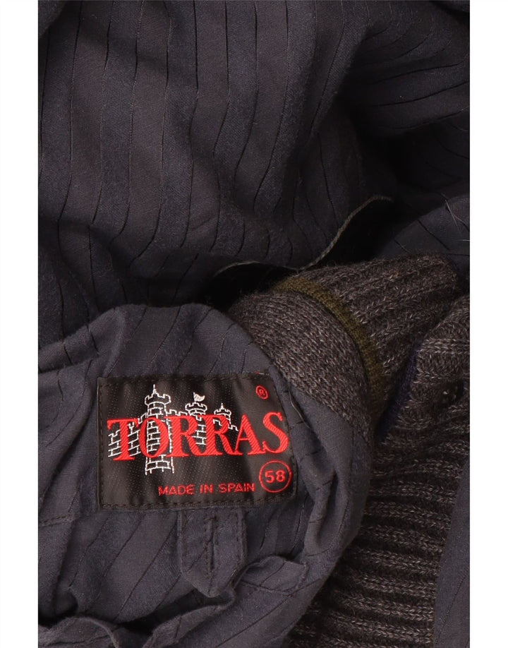 Torras muška bomber jakna IT 58 4XL siva vuna