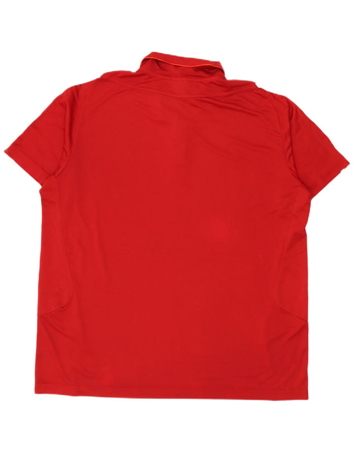 Adidas muška Climacool polo majica IT 50/52 2XL crvena poliesterska boja