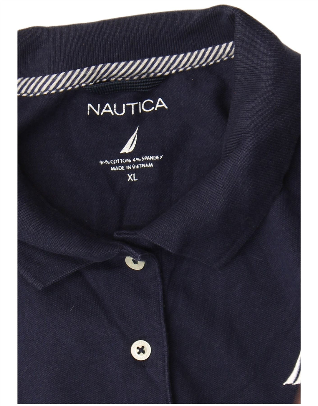 NAUTICA ženska polo majica UK 18 XL tamnoplavi pamuk