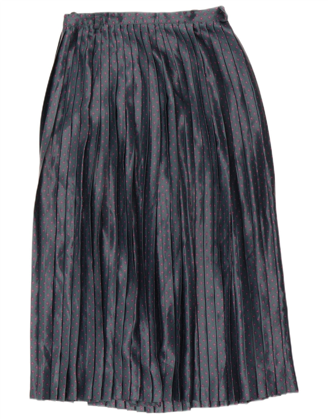 Haupt ženska plisirana suknja s nožem W28 srednje zelene cvjetne boje