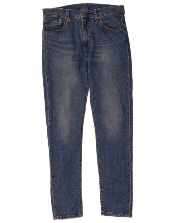 Levi's muške 512 uske sužene traperice W32 L32 plavi pamuk