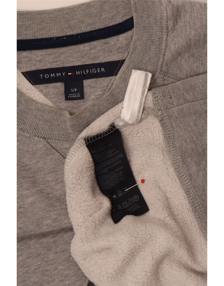 Tommy Hilfiger muški džemperi mali sivi flekasti pamuk