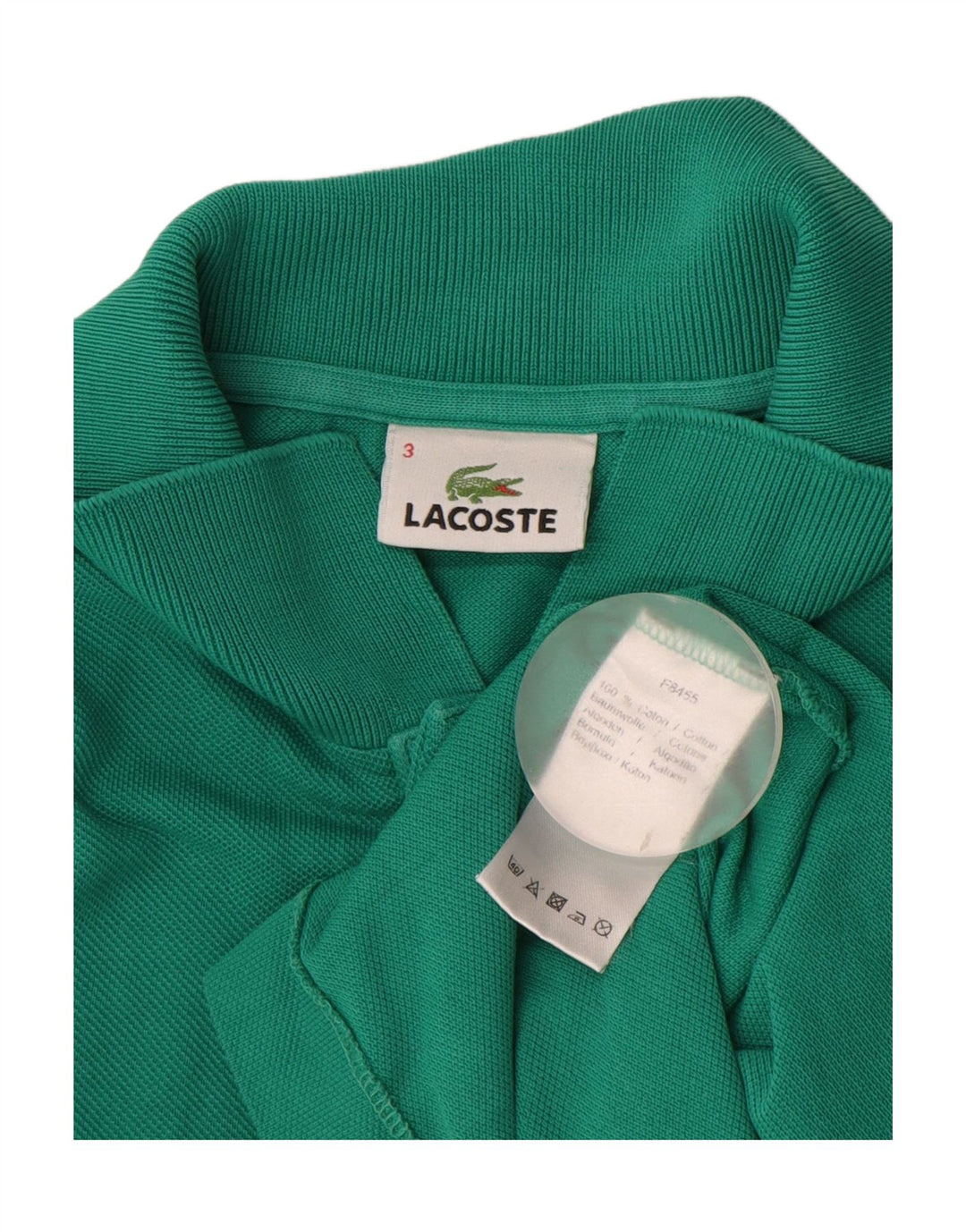 LACOSTE muška polo majica veličine 3 mala zelena pamuk