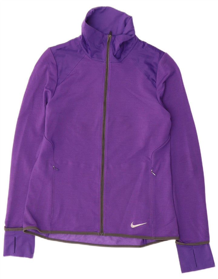 Nike muška gornja jakna trenirke srednje ljubičaste boje od poliestera