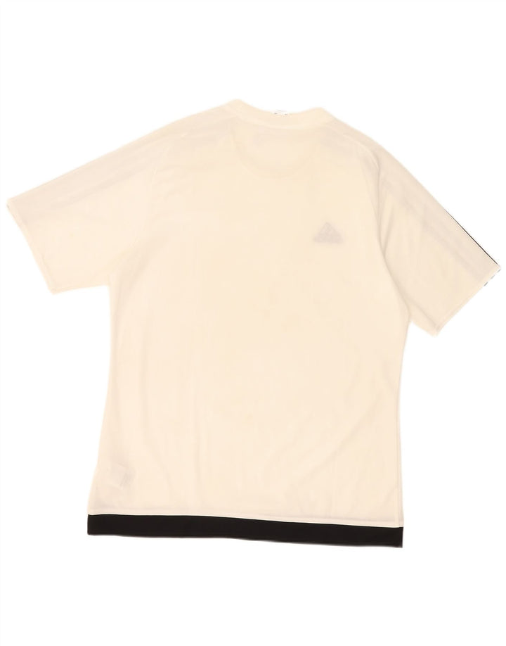 Adidas muška majica Climalite, veliki bijeli poliester