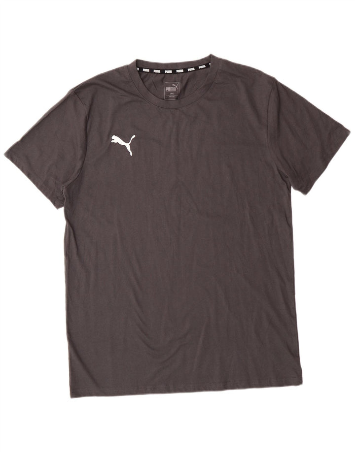 PUMA Muška majica kratkih rukava Large Grey Cotton