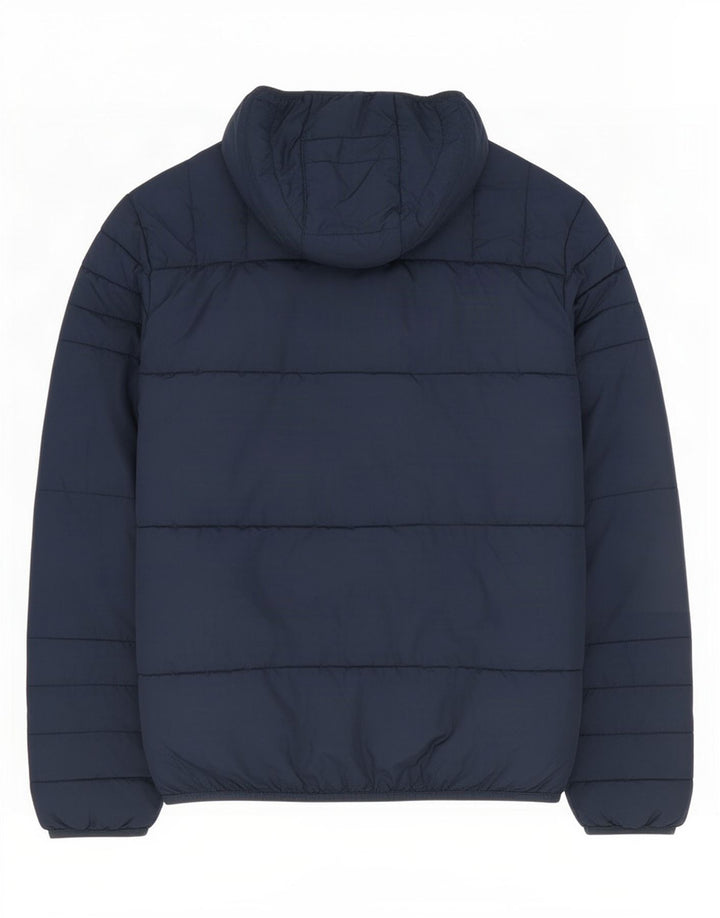 Jack & Jones muška podstavljena jakna s kapuljačom UK 36 Mala tamnoplava poliesterska