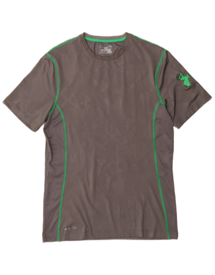 Under Armour muška majica Heat Gear Top srednje sivi geometrijski poliester