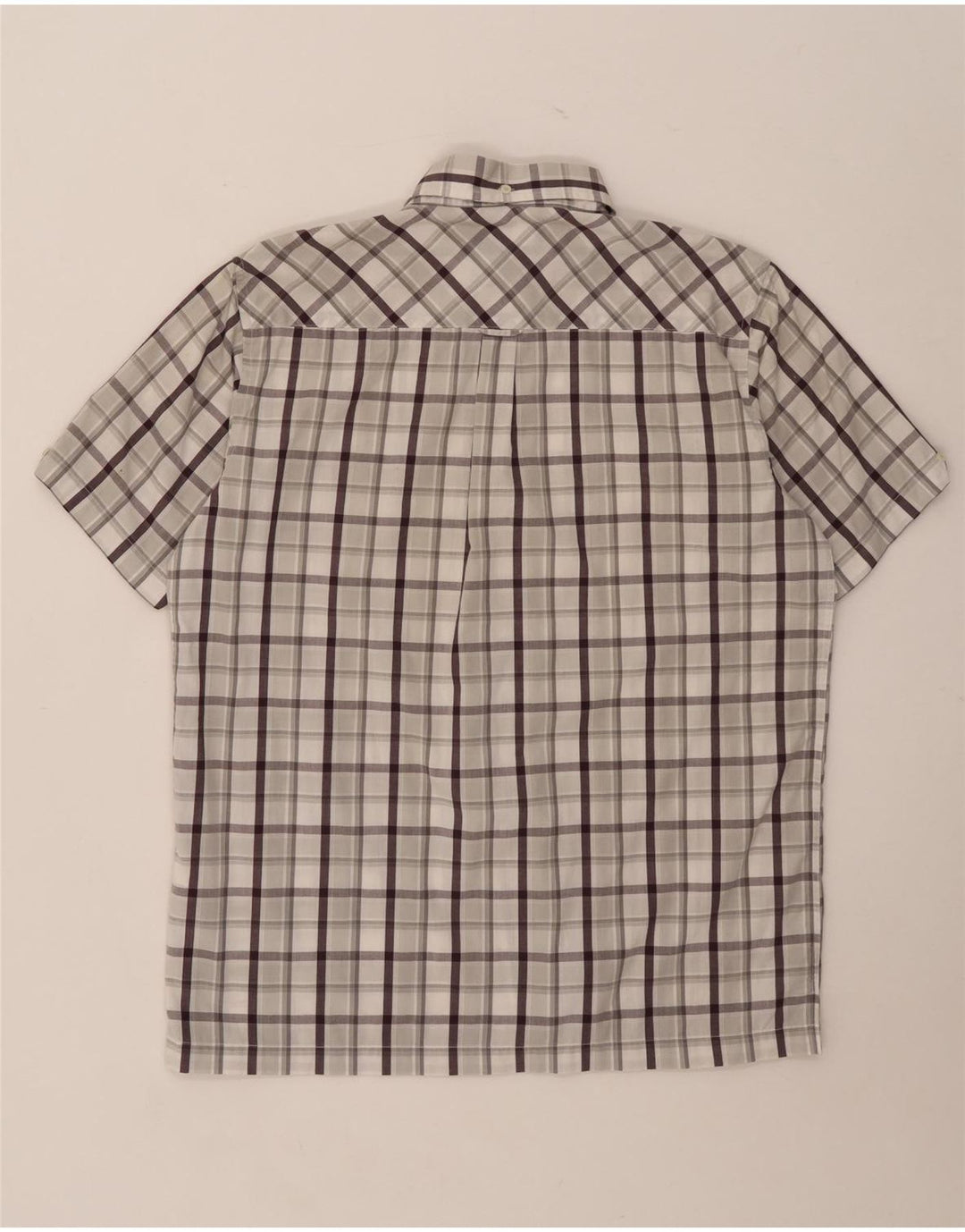 Ben Sherman muška košulja kratkih rukava, pamuk srednje sive kare