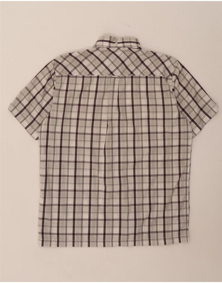Ben Sherman muška košulja kratkih rukava, pamuk srednje sive kare