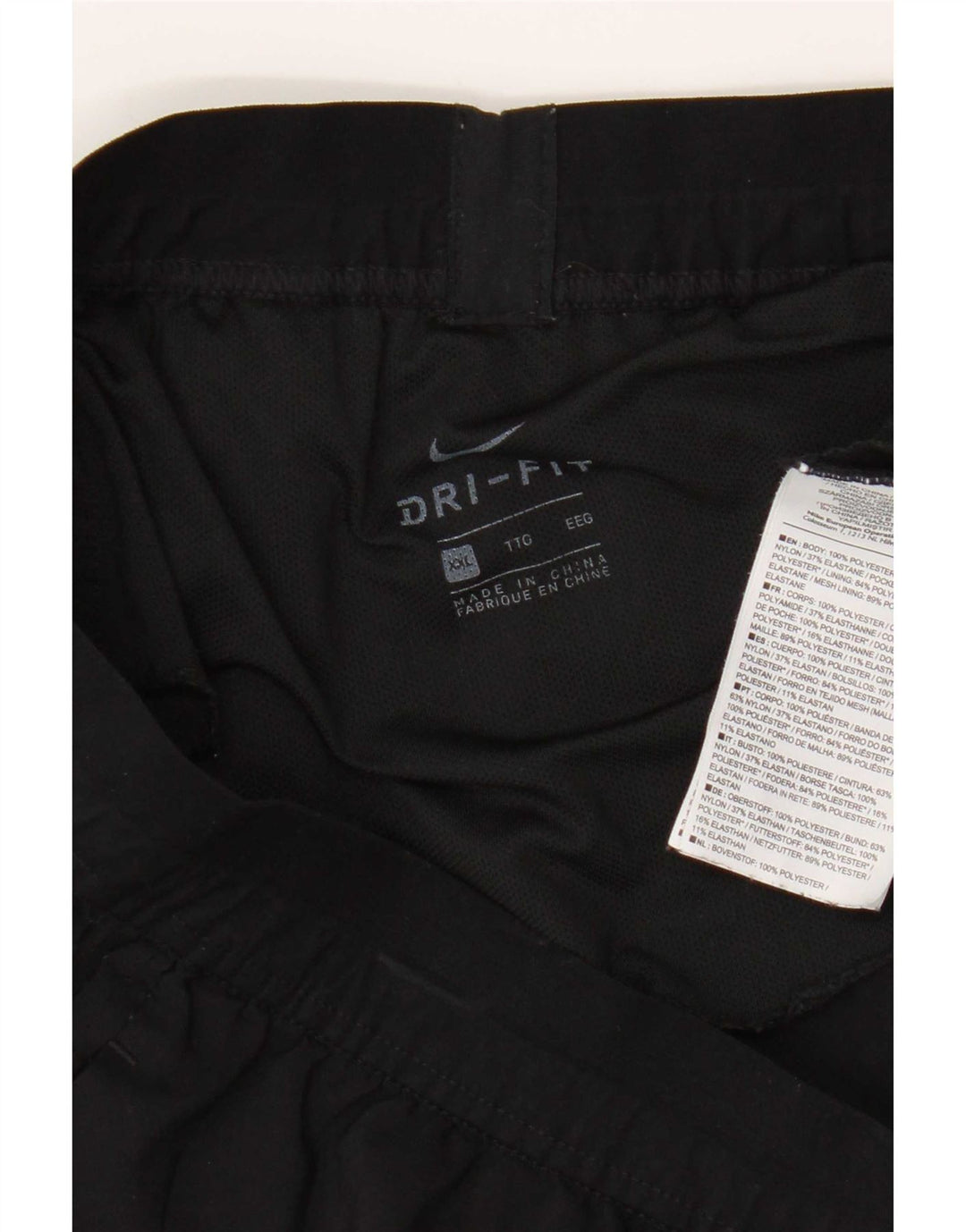 Nike ženske kratke sportske hlače Dri Fit 2XL crni poliester