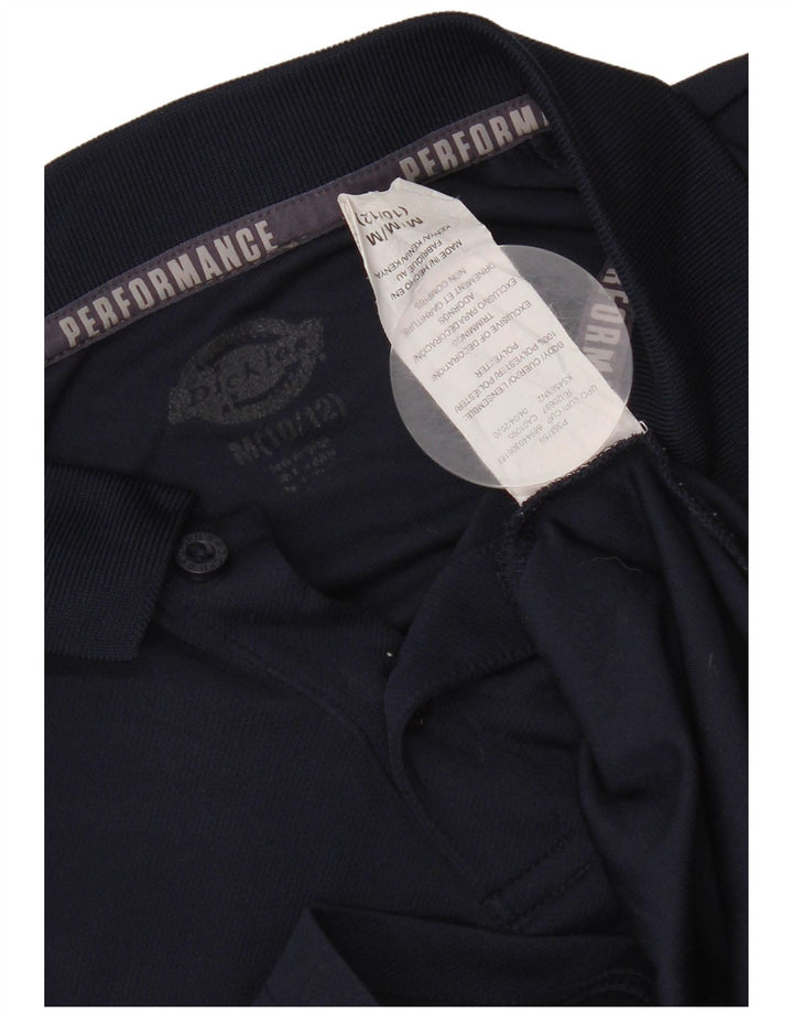 Polo majica Dickies za dječake od 10 do 11 godina srednje tamnoplavi poliester